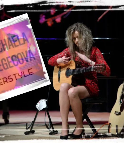 na fotke je fingerstyle gitaristka Michaela Regecová - Stella Prouction
